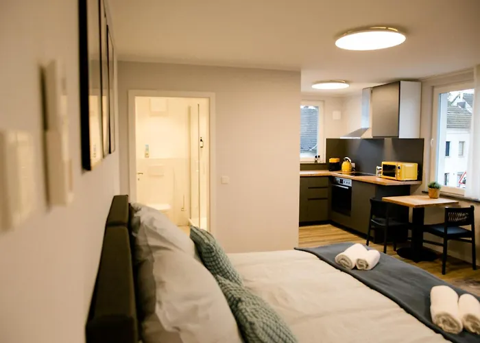 Lux - Self-checkin, Kue, Klima, Arbeitsplatz, Parken Sankt Augustin