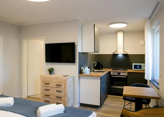 Lux - Self-checkin, Kue, Klima, Arbeitsplatz, Parken