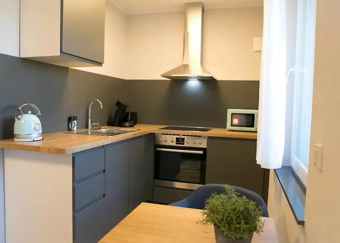 Lux - Self-checkin, Kue, Klima, Arbeitsplatz, Parken *