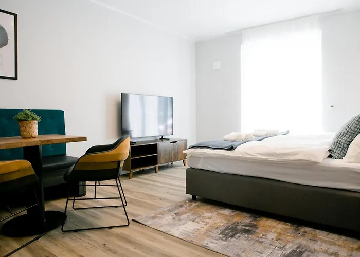 Lux - Self-checkin, Kue, Klima, Arbeitsplatz, Parken * Sankt Augustin